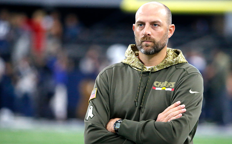 Matt Nagy, Chiefs offensive coordinator, hired as Chicago Bears head coach